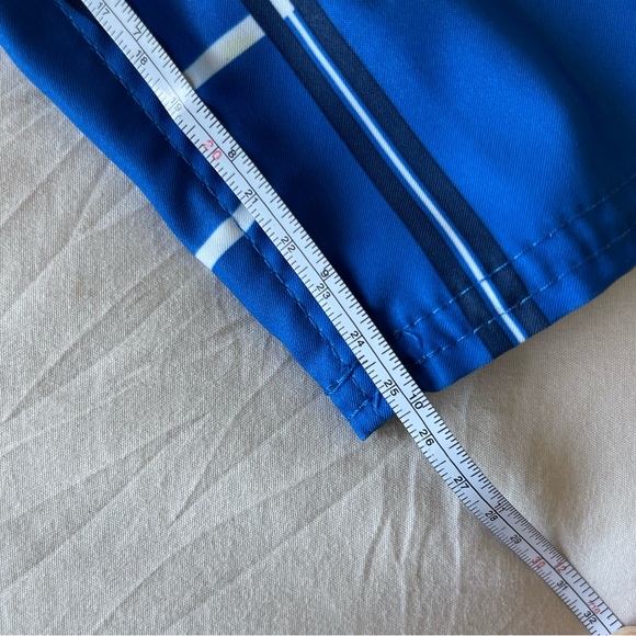 The North Face Men's Polyester Board Shorts Swim Trunks Blue Stripes Sz 32 - Picture 9 of 9